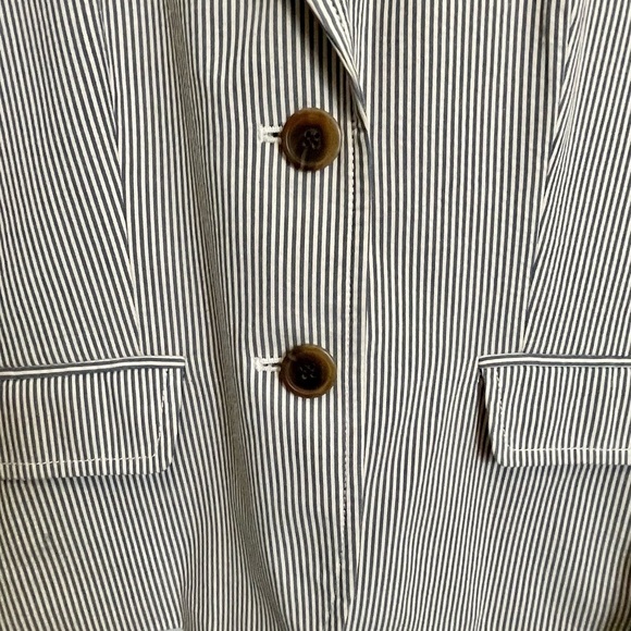 J.Crew Seersucker Blazer (M) - Picture 9 of 10